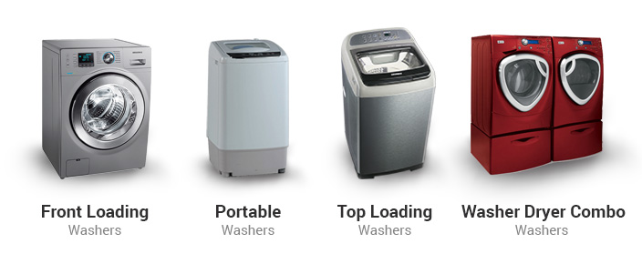 Types of Washing Machines We Repair