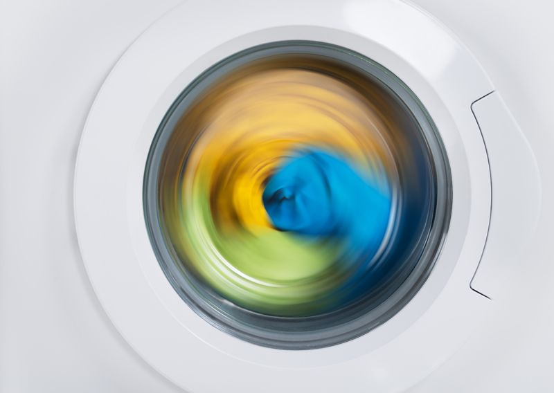washing machine stops spinning