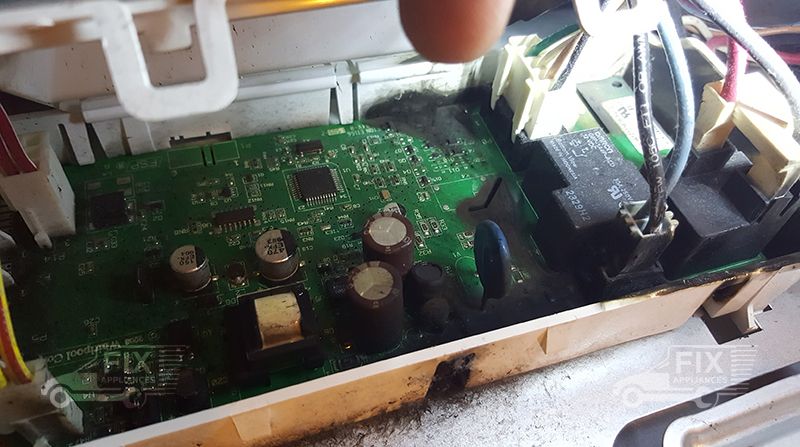 oven main electronic board defects