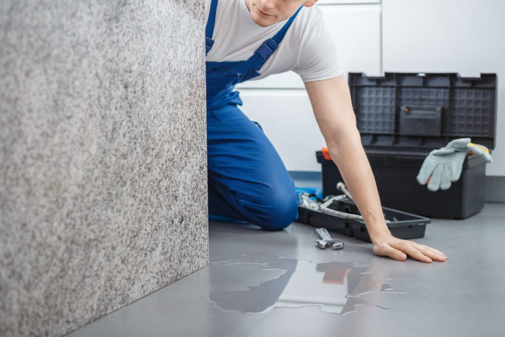 dishwasher leaking bottom water leaks damage underneath problem