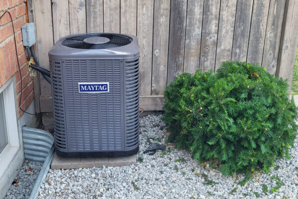 Expert Installation of a High-Efficiency 2-Ton Maytag Air Conditioner in Toronto